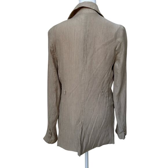 Avec Les Filles Beige Blazer - Size S - Picture 4 of 6